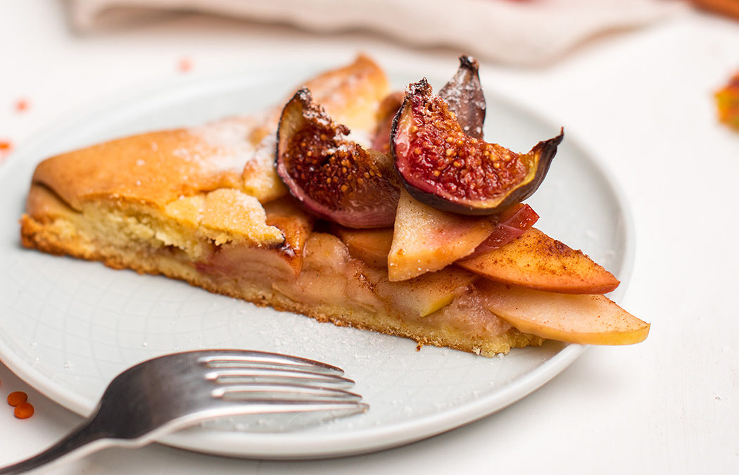 Fügés almás süti