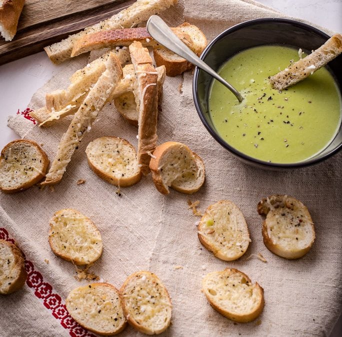 Póréhagyma krémleves recept