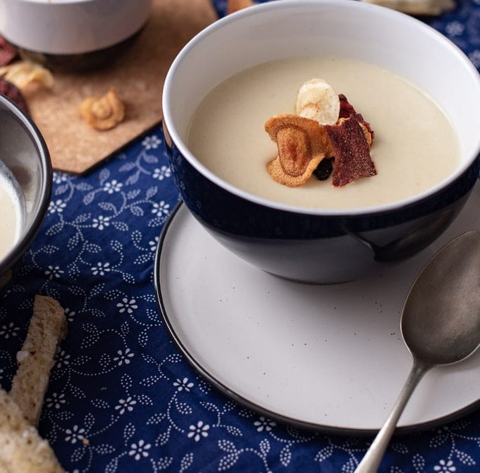 Zellerkrémleves recept